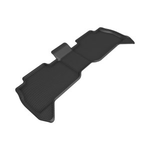 BMW iX Floor Mat - Rear - 3D MAXpider - Kagu - Black - `22-`24